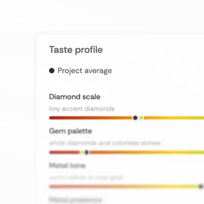 Project taste profile background