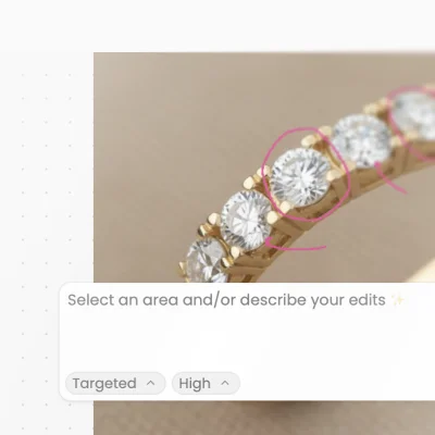 Precision editing background